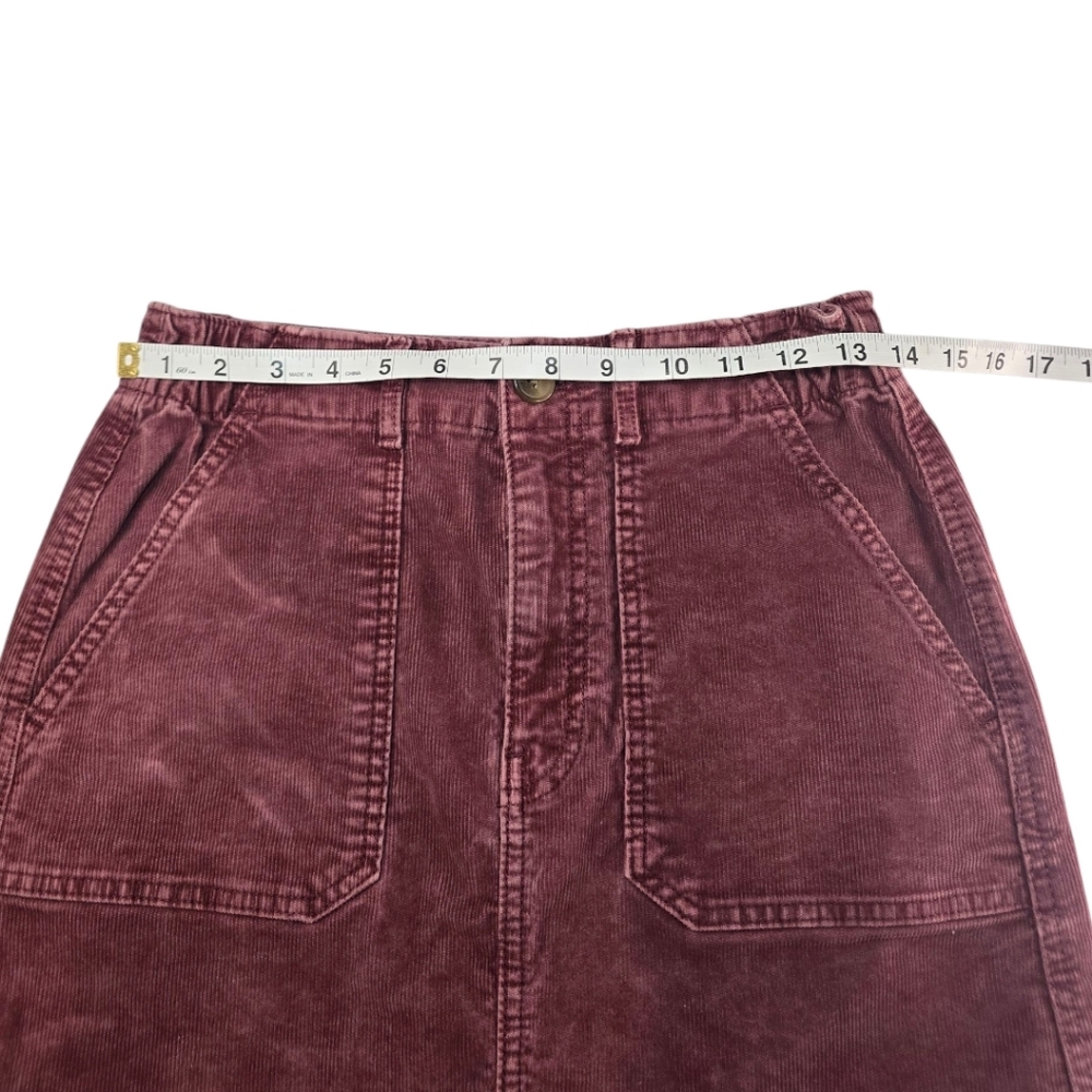 American‎ Eagle Corduroy Mini Skirt Women’s Size 2 - Picture 4 of 7